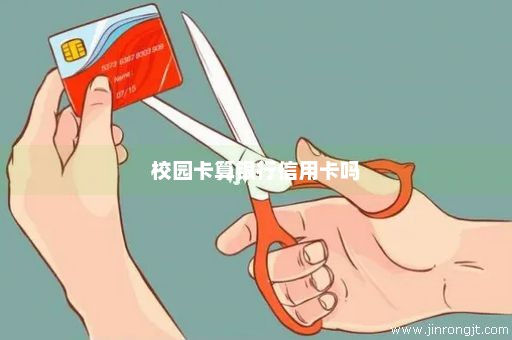 校园卡算银行信用卡吗