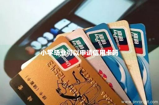 小学毕业可以申请信用卡吗