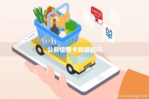 公务信用卡能提额吗