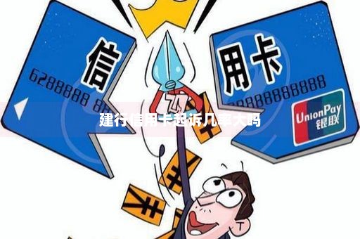 建行信用卡起诉几率大吗