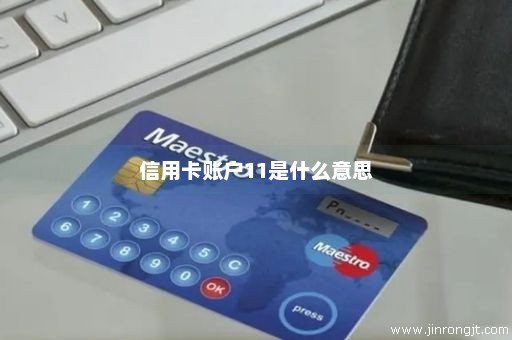 信用卡账户11是什么意思