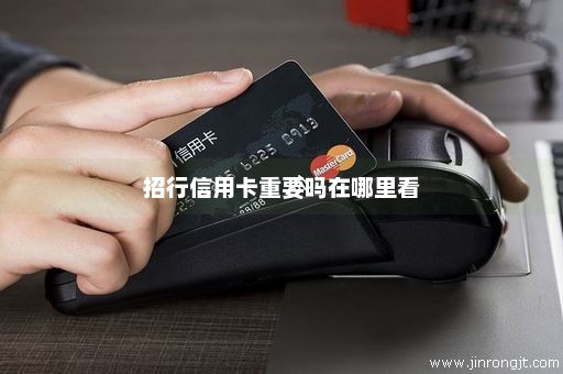 招行信用卡重要吗在哪里看
