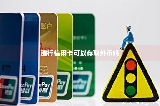建行信用卡可以存取外币吗