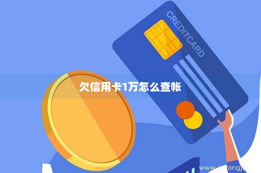 欠信用卡1万怎么查帐