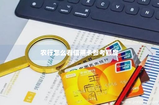 农行怎么看信用卡参考额度