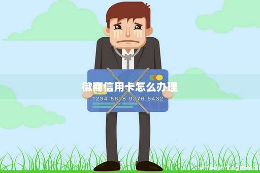 徽商信用卡怎么办理