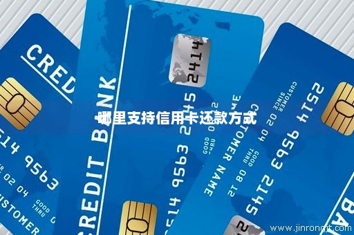 哪里支持信用卡还款方式