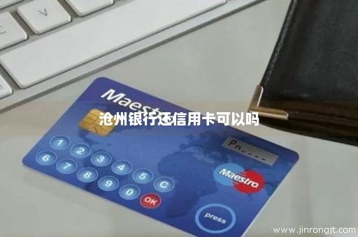沧州银行还信用卡可以吗