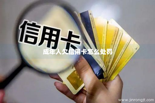 成年人欠信用卡怎么处罚