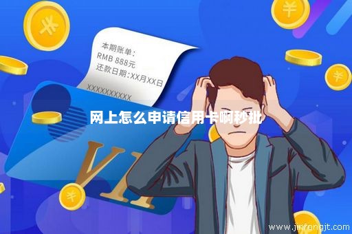 网上怎么申请信用卡啊秒批