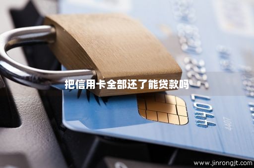 把信用卡全部还了能贷款吗