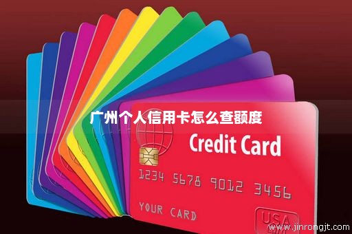 广州个人信用卡怎么查额度
