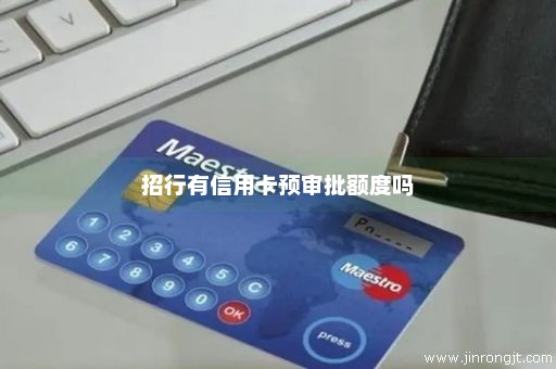 招行有信用卡预审批额度吗