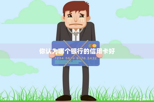 你认为哪个银行的信用卡好