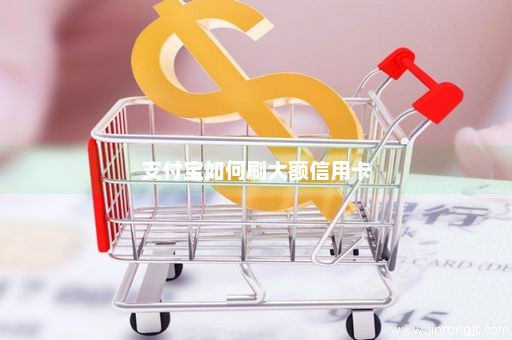 支付宝如何刷大额信用卡