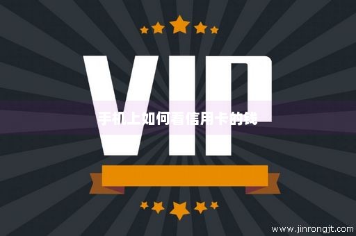 手机上如何看信用卡的钱