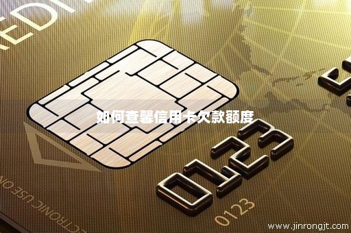 如何查馨信用卡欠款额度