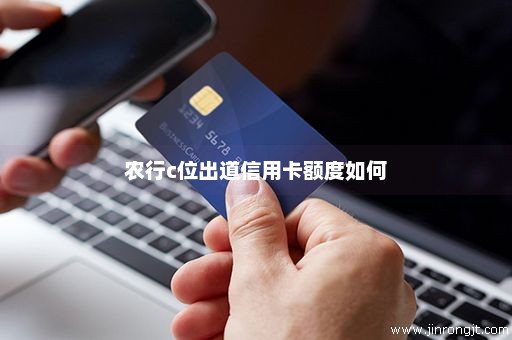 农行c位出道信用卡额度如何