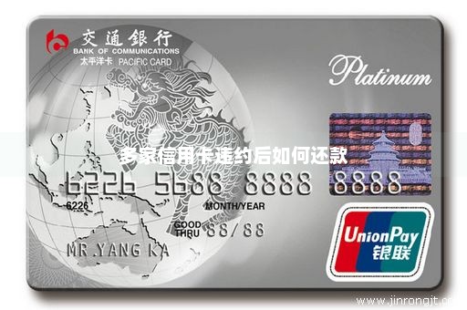 多家信用卡违约后如何还款