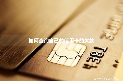 如何查询自己的信用卡的欠款