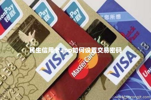 民生信用卡app如何设置交易密码